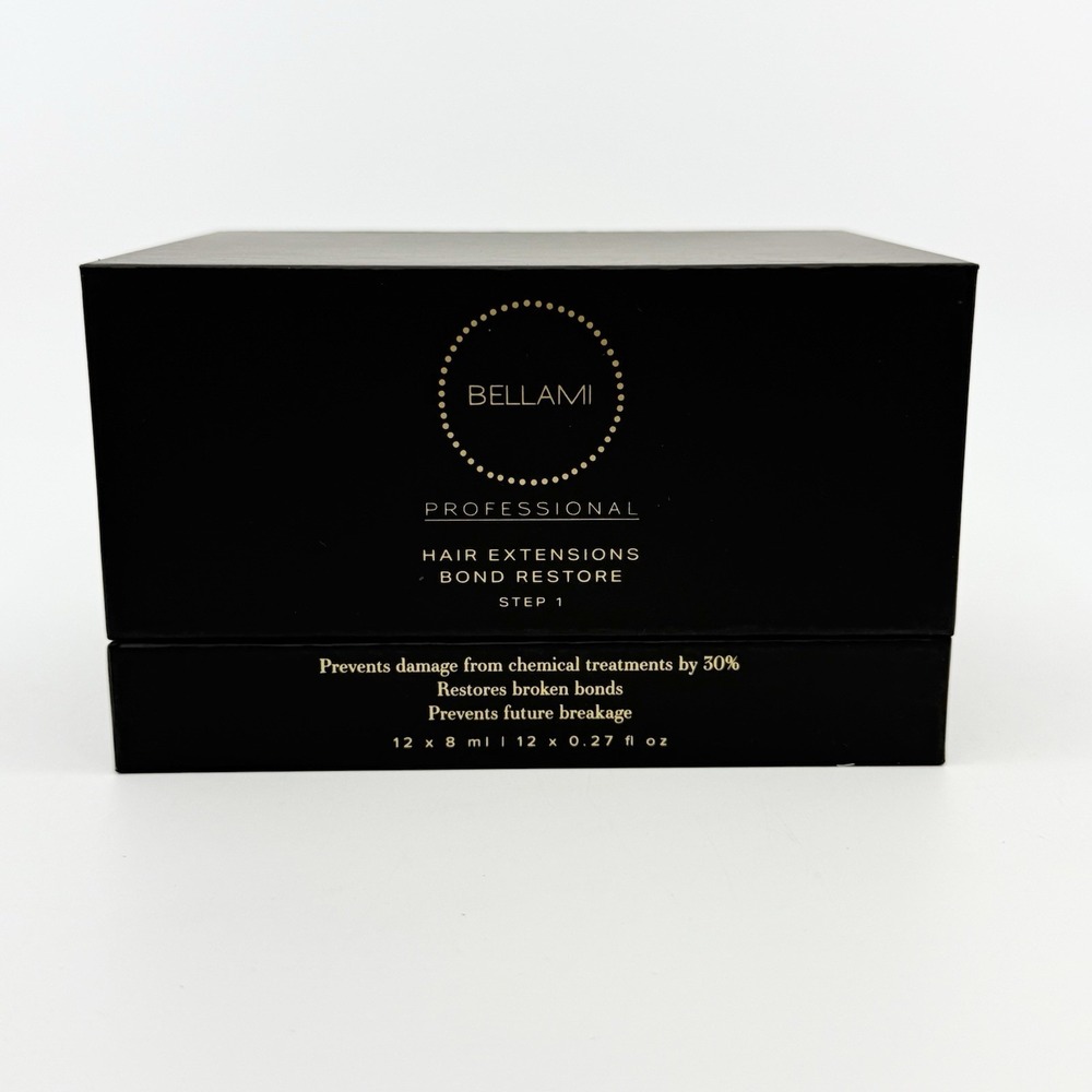 BELLAMI Professional Hair Extension Bond Restore Step 1 Case Of 12 X 8ml Bottles